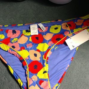 New Bar III Large Floral Bikini Bottoms